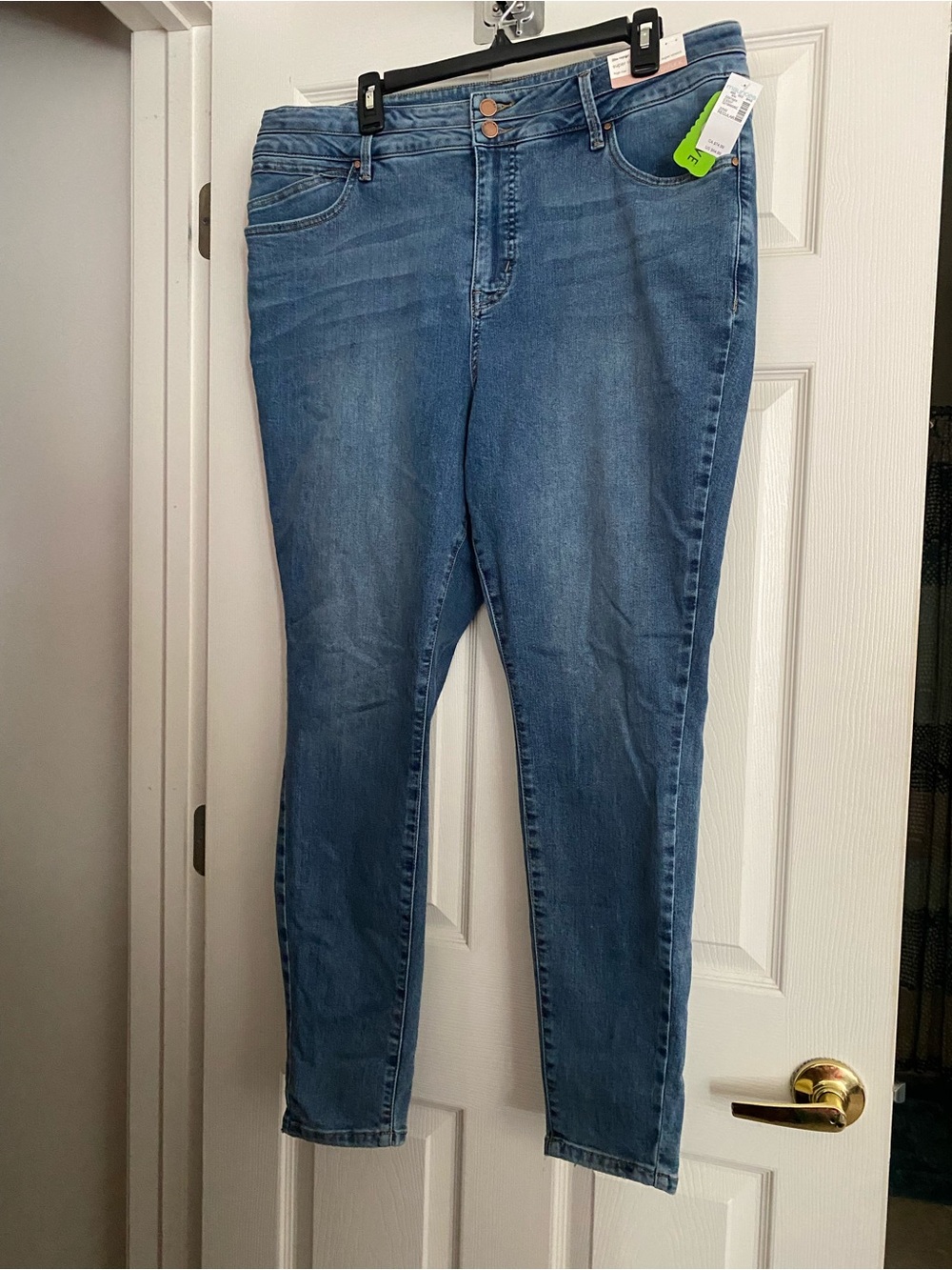 NWT Maurices Everflex Super Skinny High Rise Super Stretch 20W Regular